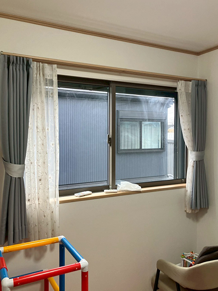 ２階居室-内窓設置リフォーム施工前-さいたま市