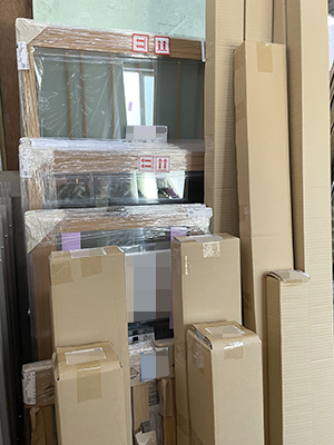内窓出荷準備中2