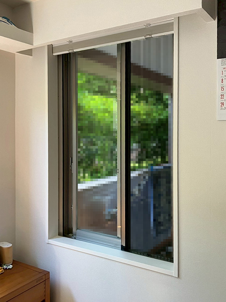 都内マンション-内窓設置事例-工事前-引違い