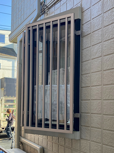施工事例-上尾市-面格子取付工事②