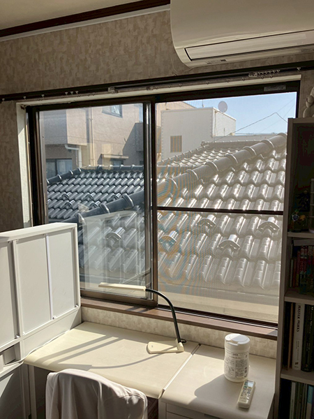 川口市窓リフォーム施工前｜洋室②