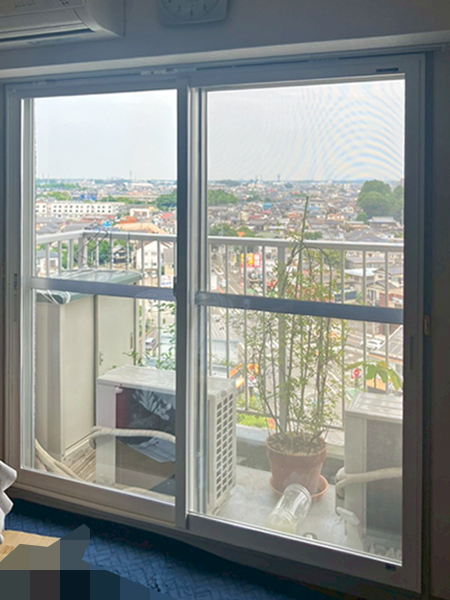 内窓リフォーム川口市マンション|ウチリモ設置後2