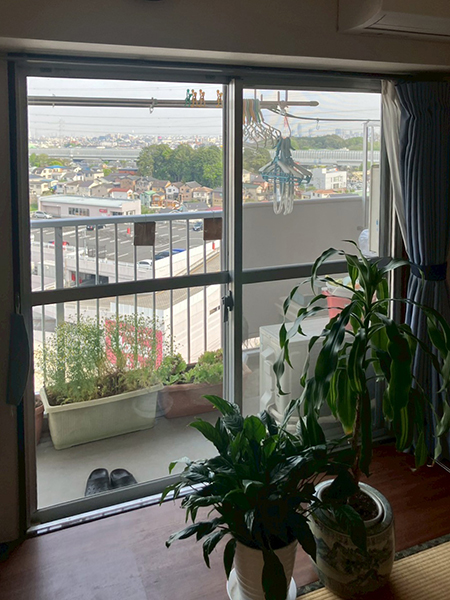 内窓リフォーム川口市マンション|beforeウチリモ設置前②