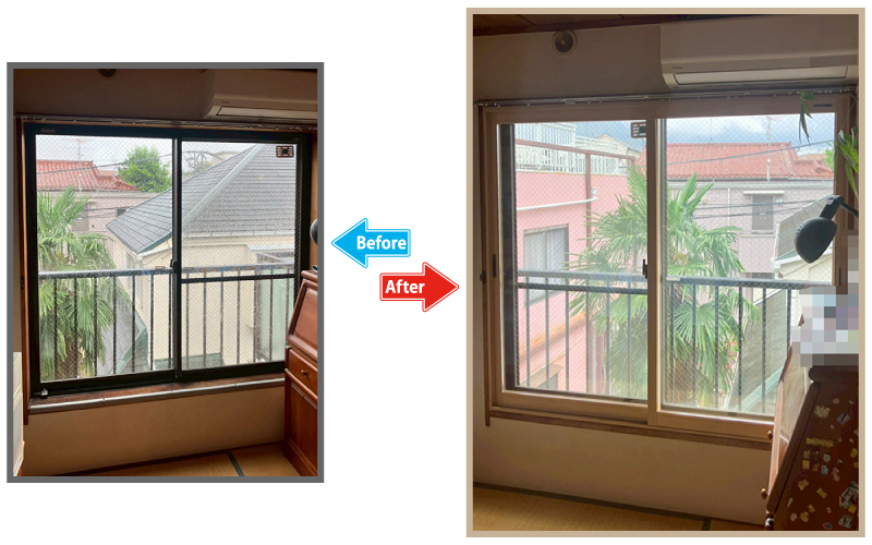 冬の「寒さ」と「結露」。内窓リフォームで快適なお部屋に｜東京都内マンション