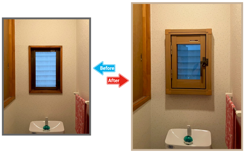before-after｜最初から最後まで安心してお願いすることができました
