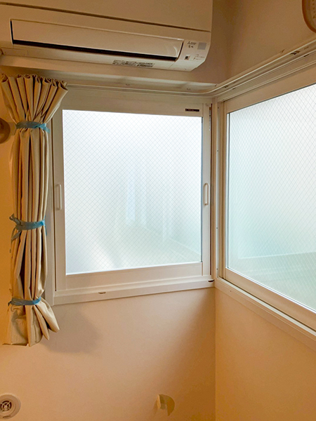 内窓設置防音対策-設置後-コーナー窓