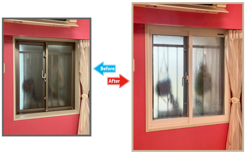 before-after|国と東京都の補助金を活用し、住まいの断熱対策