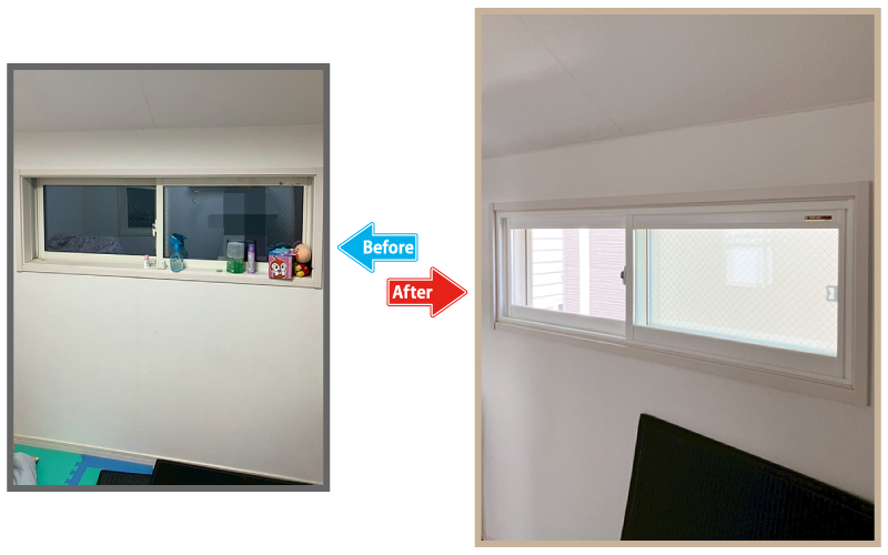 before-after｜複数の施工店に相談した中で、当店に工事をお任せいただきました