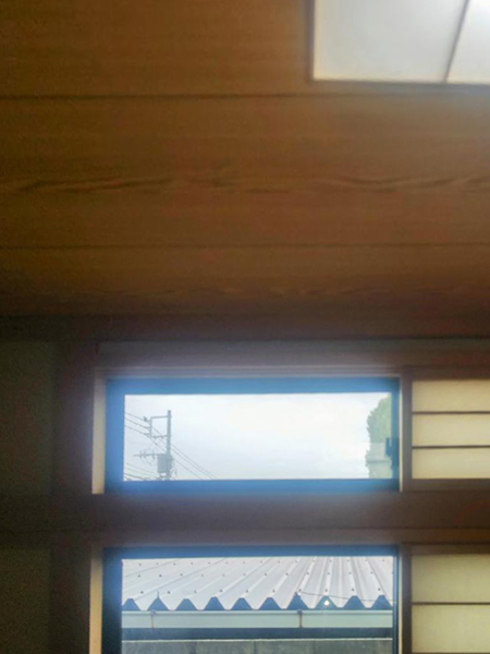 工事前｜埼玉県草加市内窓リフォーム｜和室ランマ