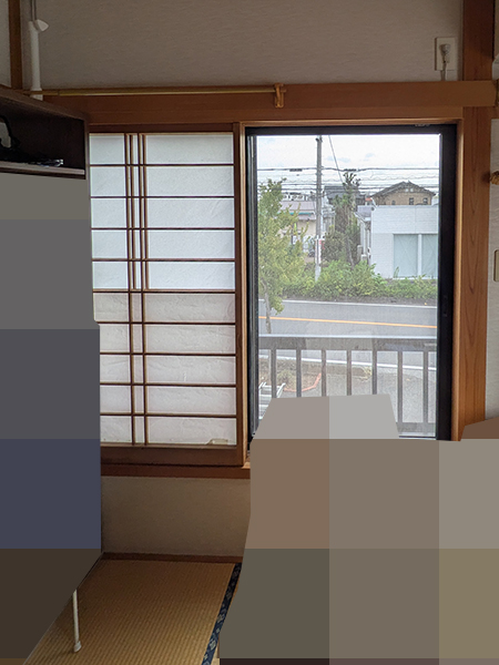 工事前｜埼玉県草加市内窓リフォーム｜２階和室
