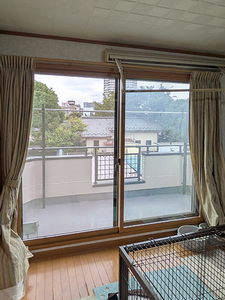 施工事例｜埼玉県草加市内窓リフォーム｜ベランダ掃出し