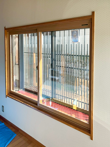 施工事例｜東京都内戸建内窓リフォーム｜プラマードU｜和室腰窓
