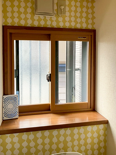 施工事例｜東京都内戸建内窓リフォーム｜プラマードU｜トイレ