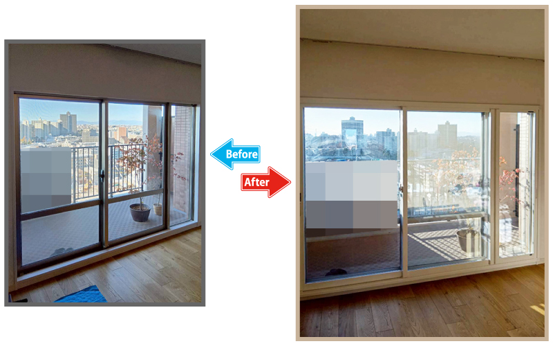 補助金を活用し、お得に内窓を設置したい｜東京都板橋区マンション