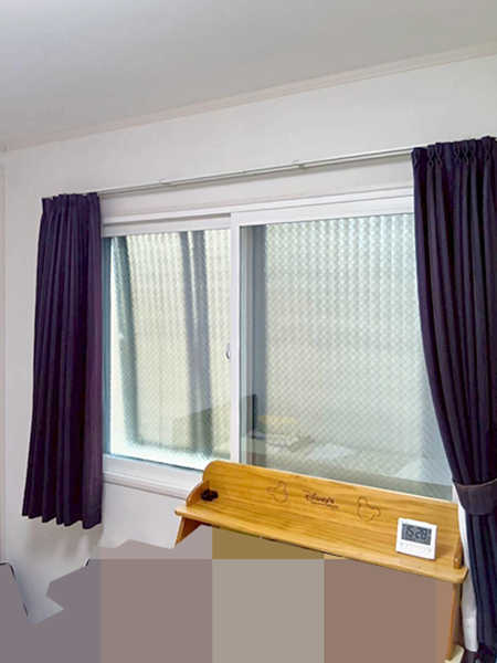 洋室|施工事例|東京都中野区内窓リフォーム|国や都の補助金を利用し二重窓で断熱と防音対策