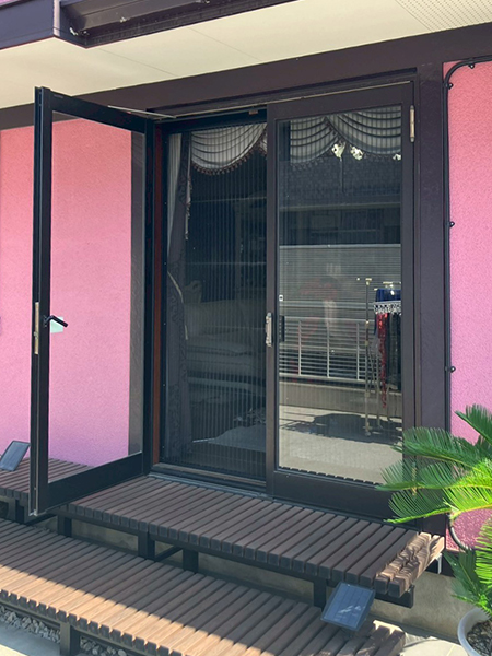 施工事例-工事前｜マドリモ-カバー工法-屋外側