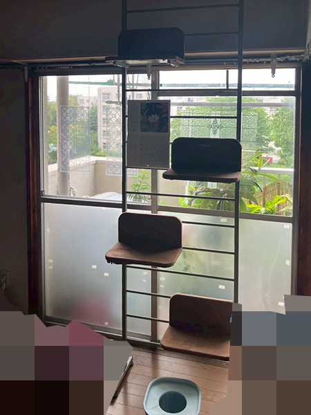 施工事例-工事前｜東京都マンション内窓リフォーム-掃出し窓1