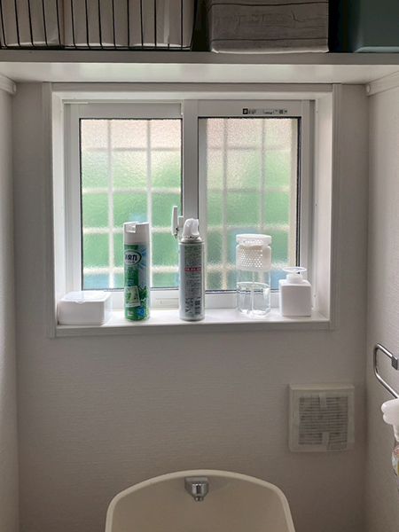 工事前-東京都小平市内窓設置リフォーム|1階トイレ