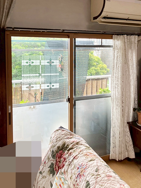 施工事例｜東京都マンション内窓リフォーム-掃出し窓2