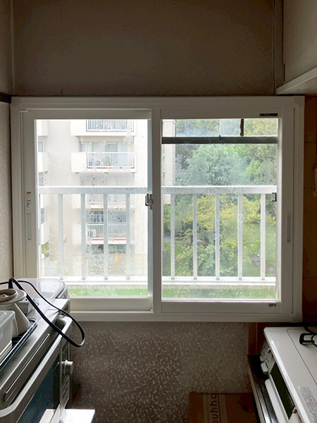 施工事例｜東京都マンション内窓リフォーム-腰窓