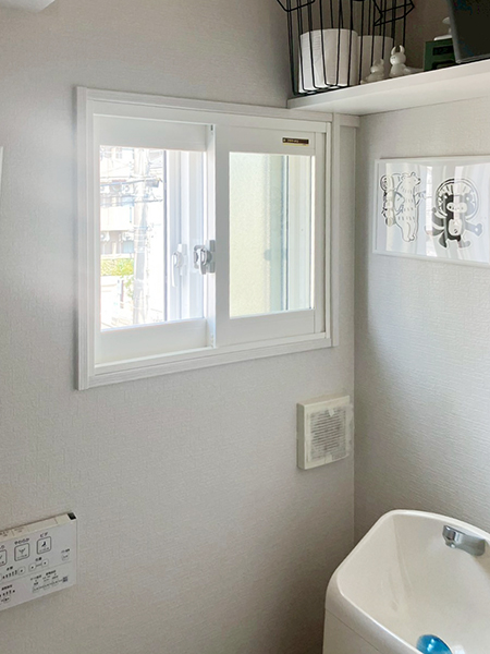 東京都の戸建｜W補助金がきっかけで13カ所内窓設置！断熱窓改修