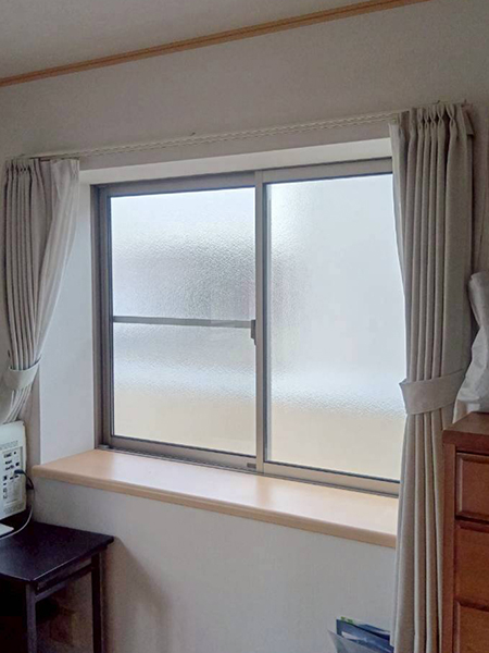 埼玉県越谷市内窓(二重窓)リフォーム工事前｜洋室掃出し③