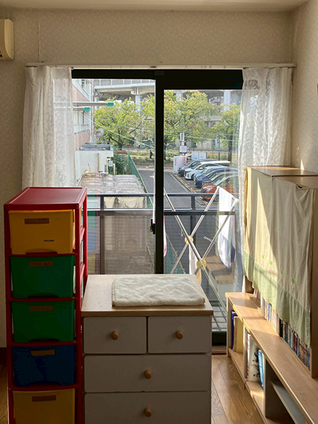 ベランダ掃出し2|工事前|さいたま市|昨年に続き、今年も依頼をいただきました