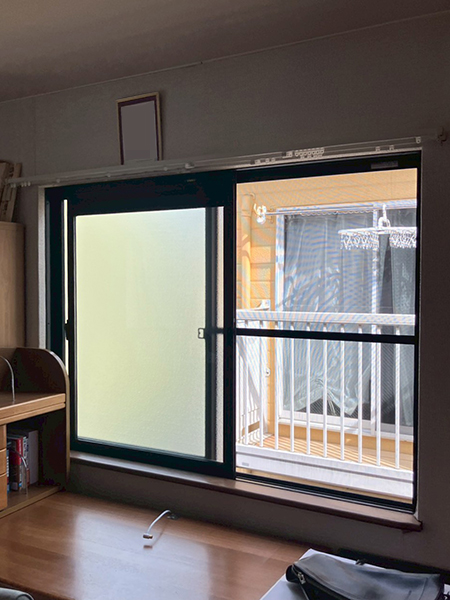 引違い窓|工事前|さいたま市|昨年に続き、今年も依頼をいただきました