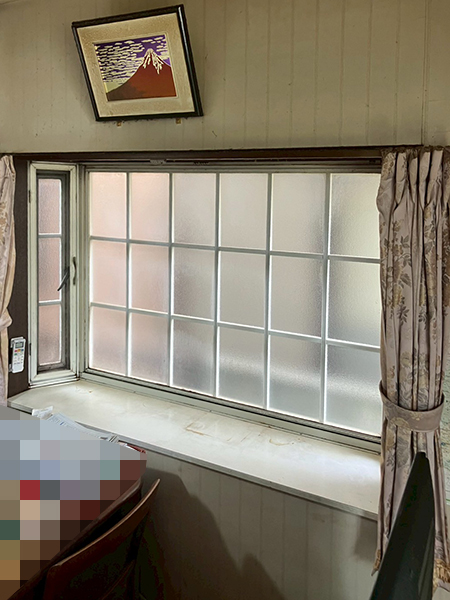 練馬区窓リフォーム|施工前|出窓