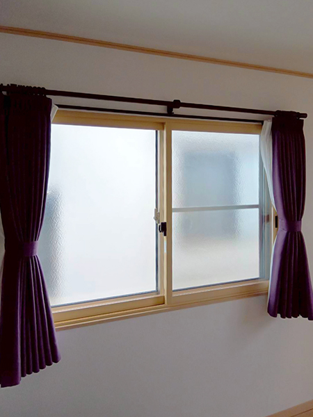 埼玉県越谷市内窓(二重窓)リフォーム｜洋室引違い窓②