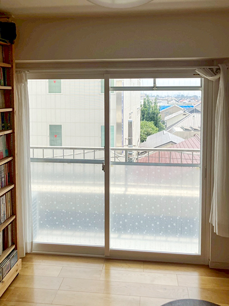 内窓設置リフォーム|杉並区マンション|施工事例|掃出し窓引違い②