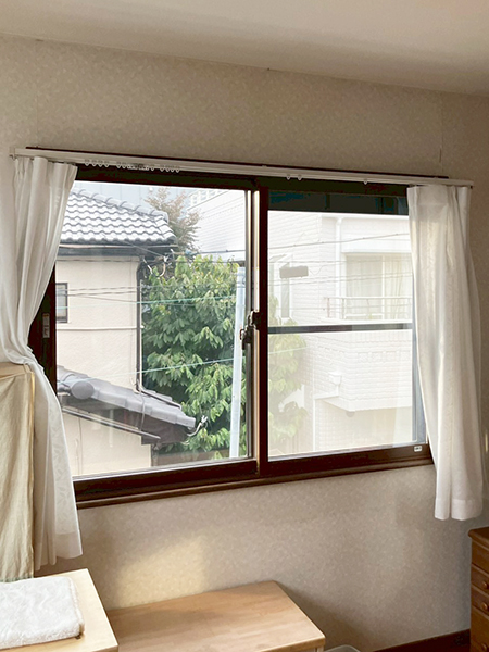 内窓引違い1|施工事例|さいたま市|昨年に続き、今年も工事依頼をいただきました