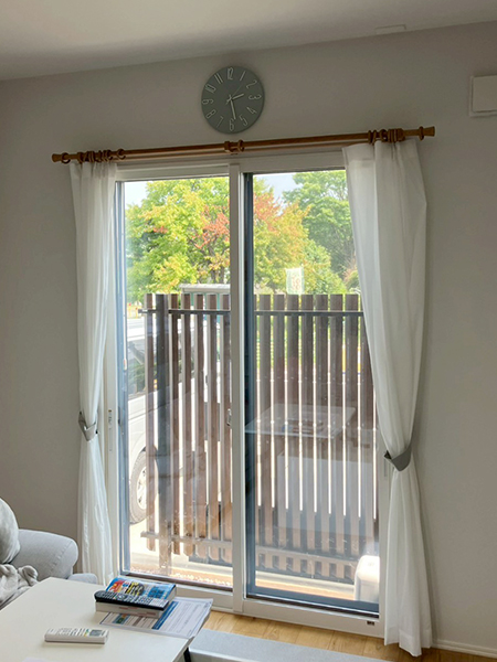 内窓設置-草加市|施工事例-リビングテラス