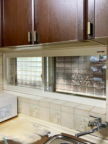 練馬区内窓リフォーム|施工事例|キッチン