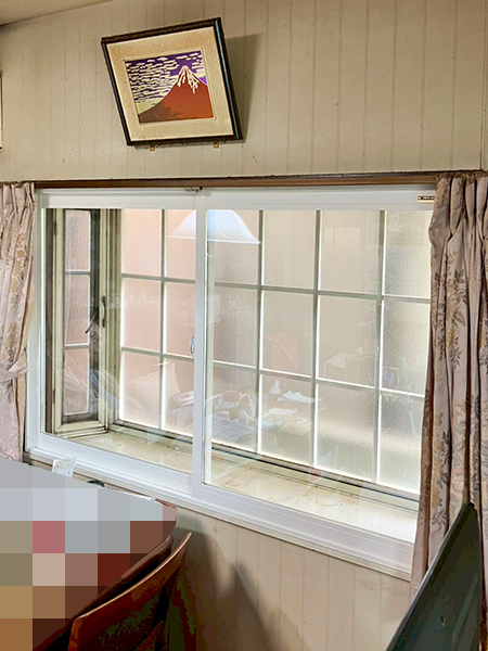 練馬区内窓リフォーム|施工事例|出窓