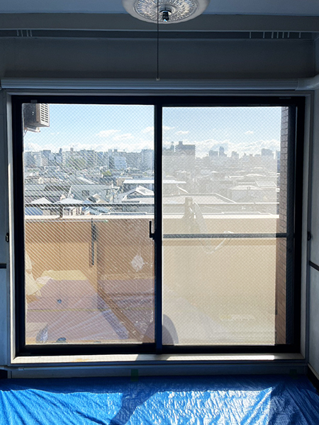 工事前⑤-蕨市マンション断熱窓交換工事(カバー工法)