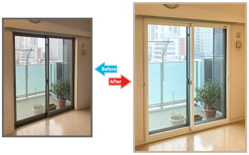 before-after|内窓で騒音解消！補助金活用で叶えた静かな暮らし